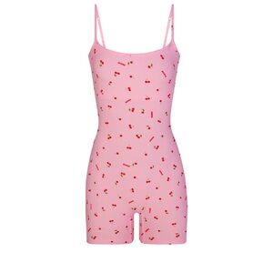 NWT SKIMS CHERRY SLEEP ONSIE